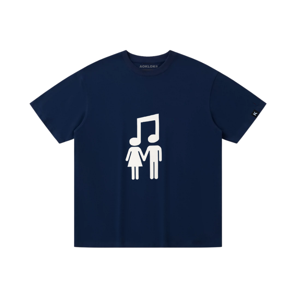 Unseen Echoes Melancholic Simple Notes T-shirt