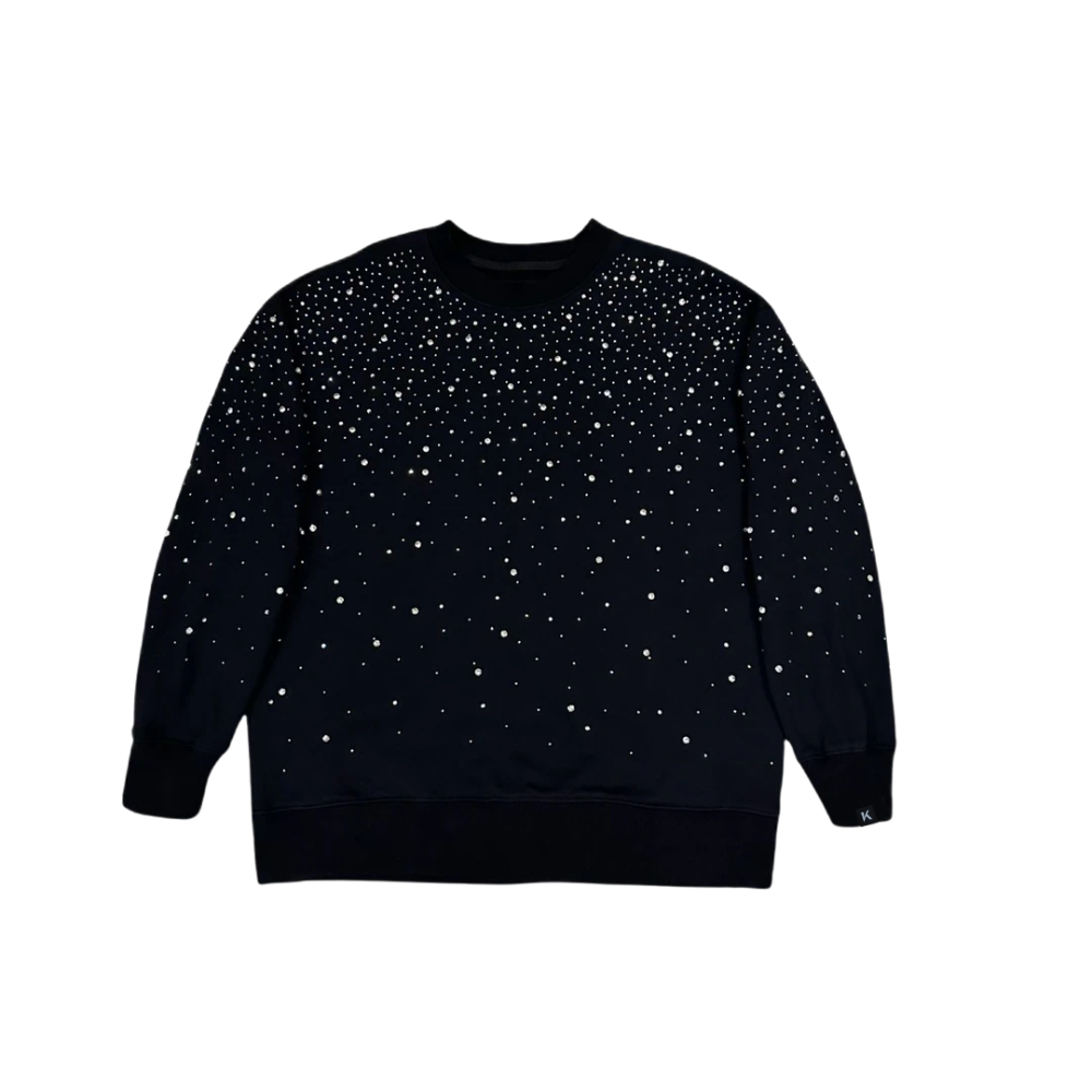 LoopStone Midnight Spark Rhinestone Sweatshirt