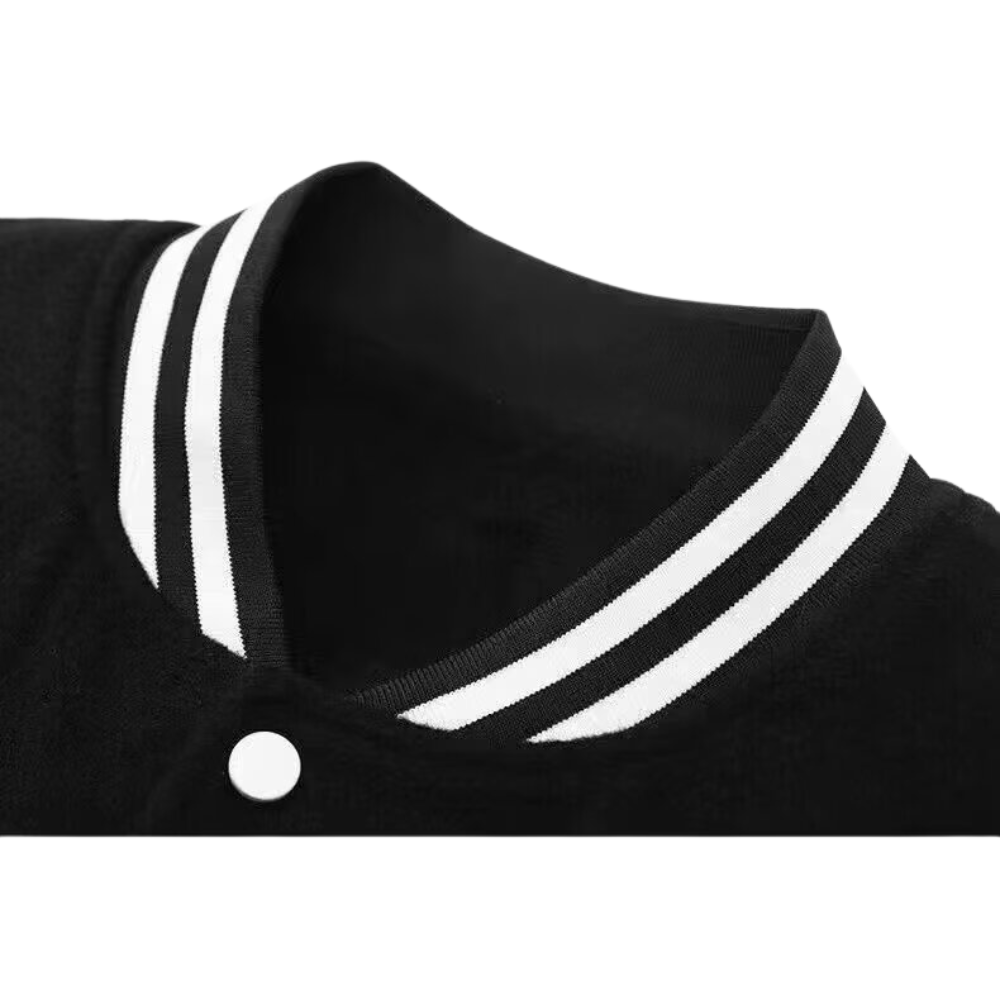 Gentle Daddy |Embroidery School Baseball Jacket