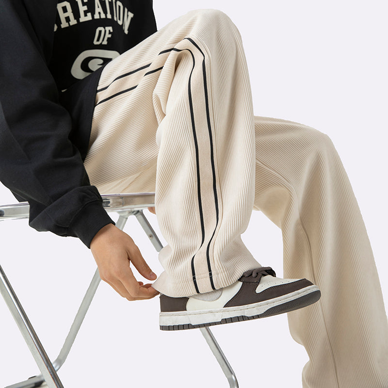 Street Contrast Casual Sweatpants