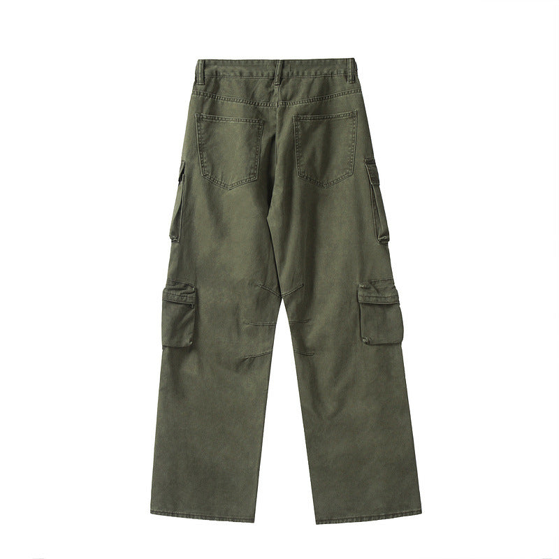 🔥American Street Multi Pocket Baggy Cargo Pants