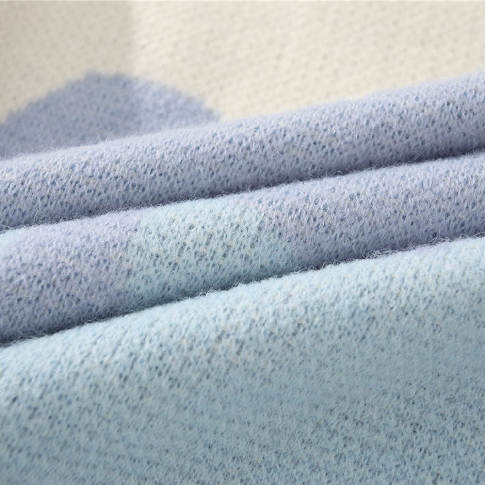 OOC' Color Match Wavy Sweater