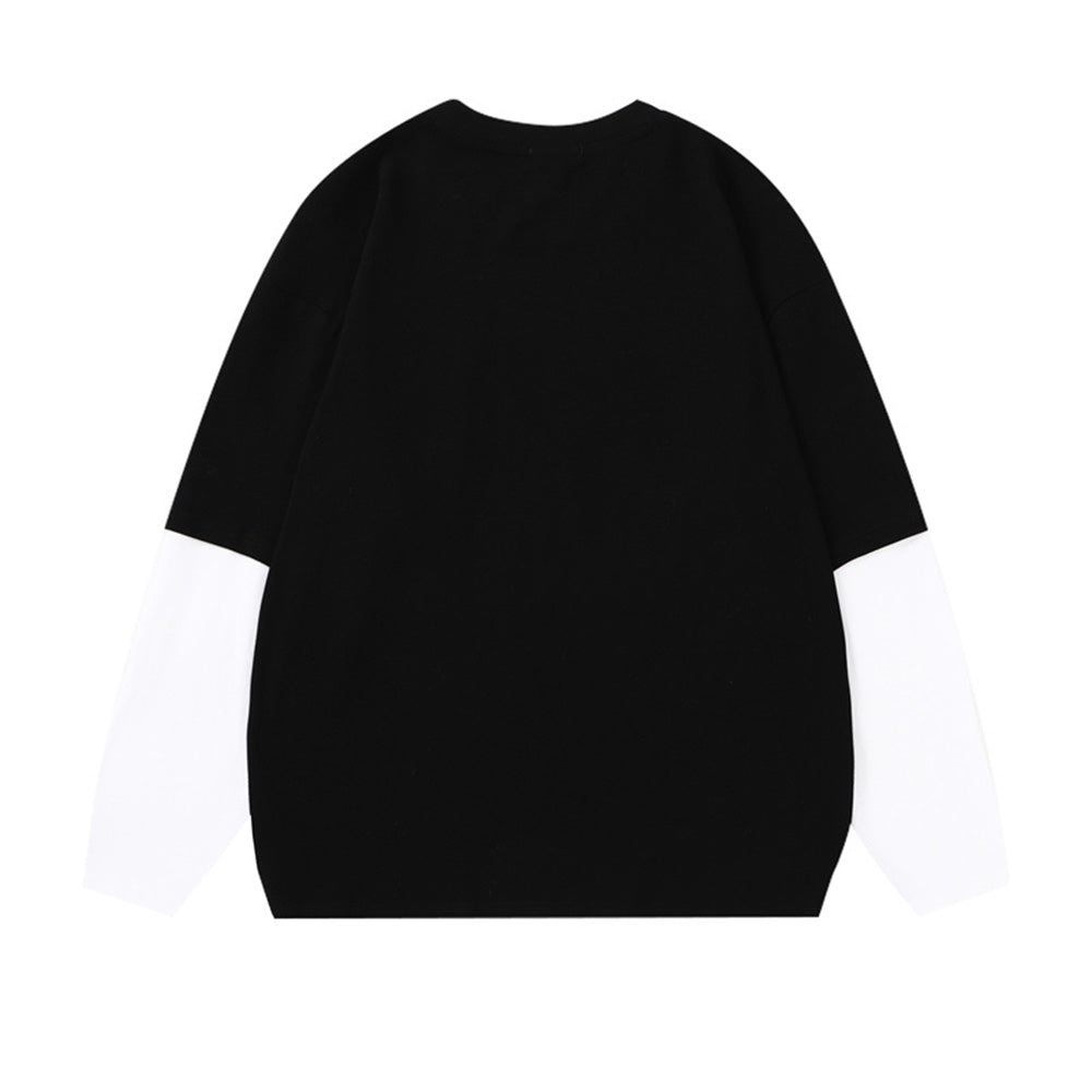 Casual Street Print Sweatshirt