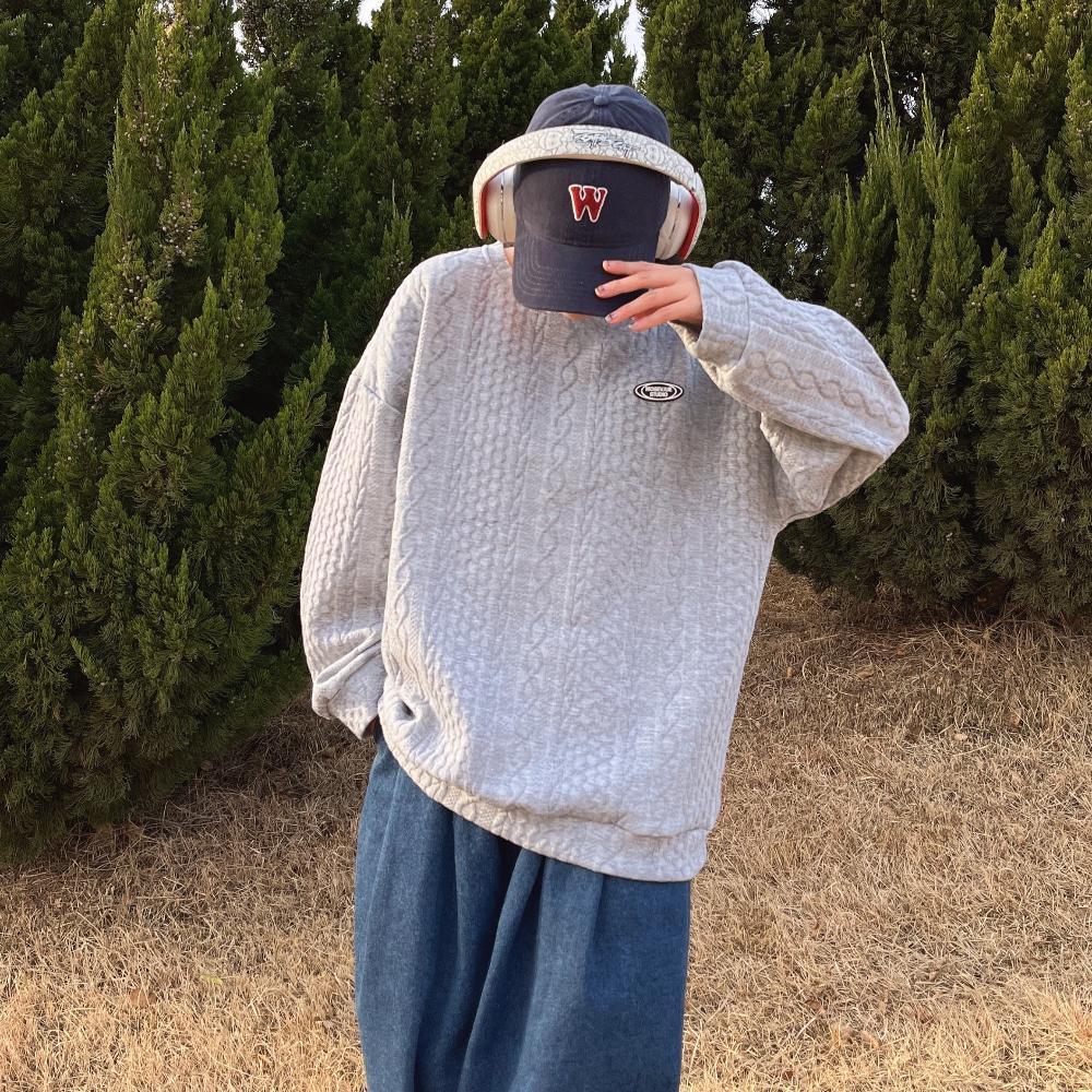 Urban Street Embossed Sweatshirt