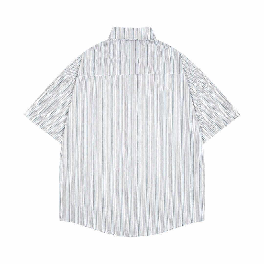 American Style Fun Design Tie Graffiti Shirt