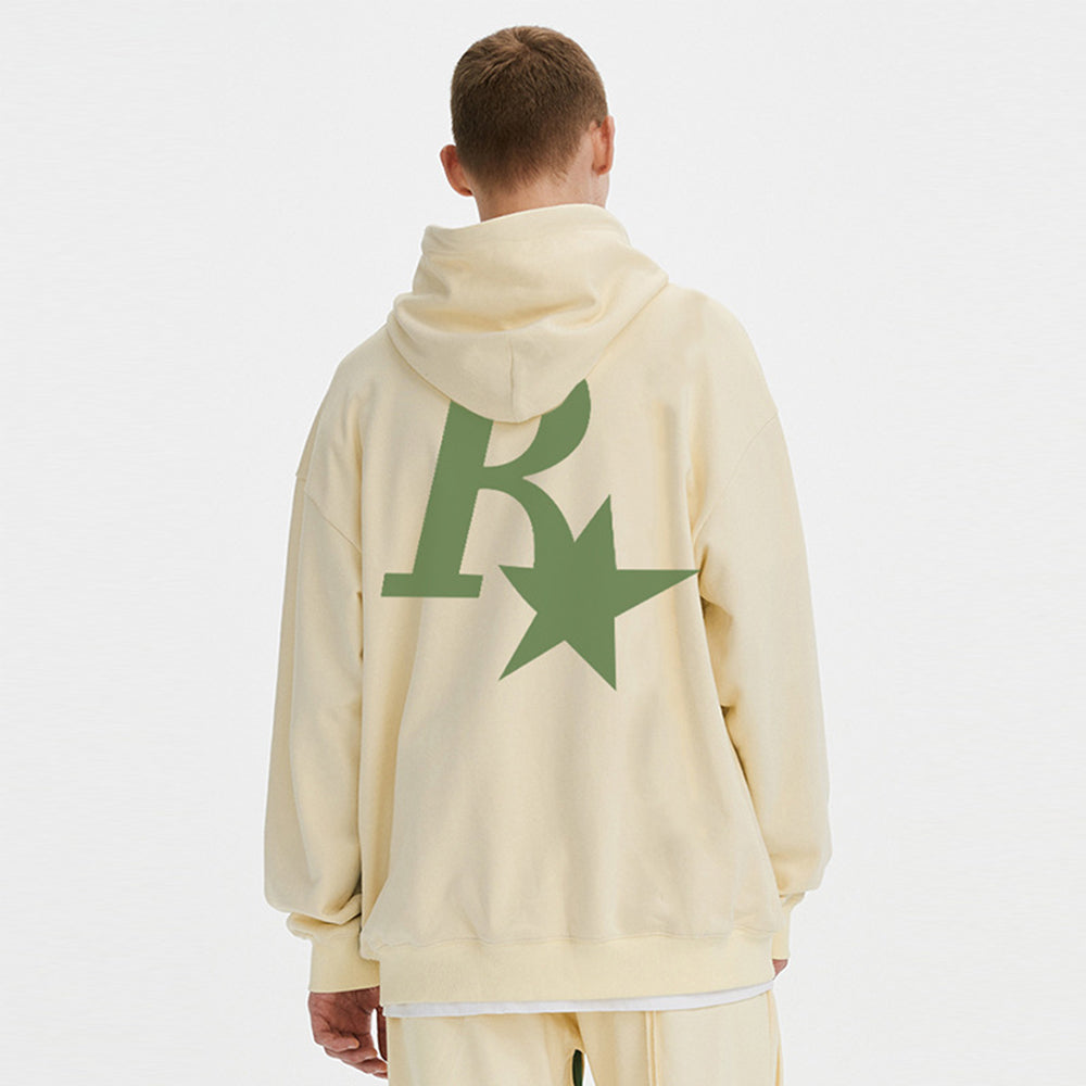 High Street R Star Letter Hoodie