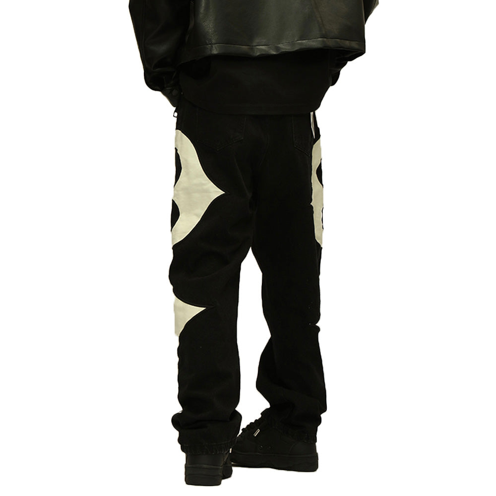 🔥American Hip Hop Street Versatile Printed Jeans