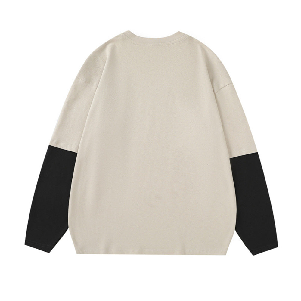 Casual Street Print Sweatshirt