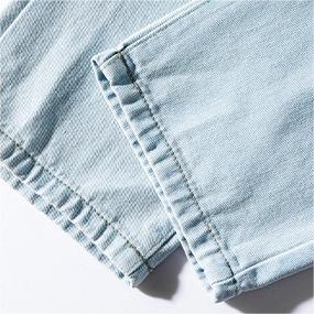 High Street Pure Color Straight Jeans