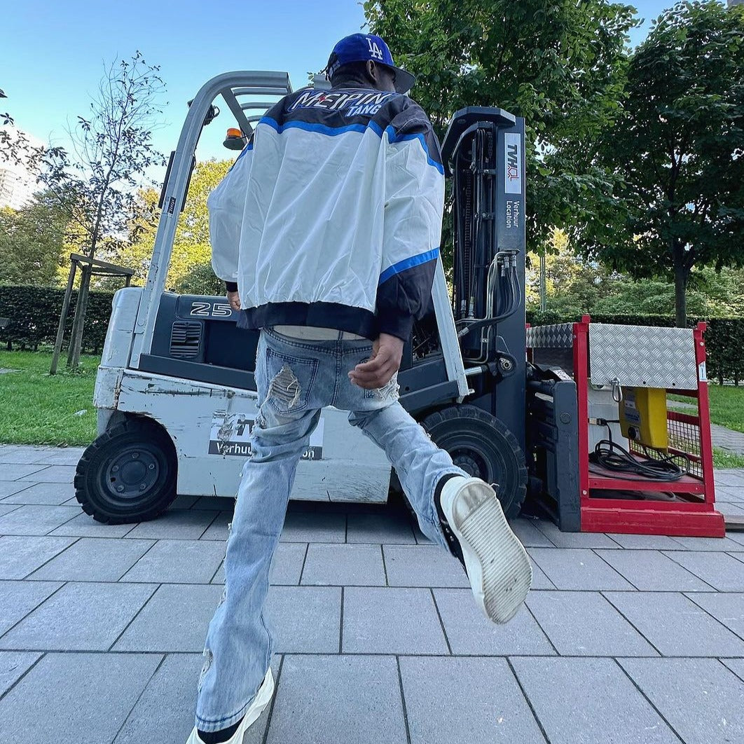 Urban High Street Motorcycle Style Jacket