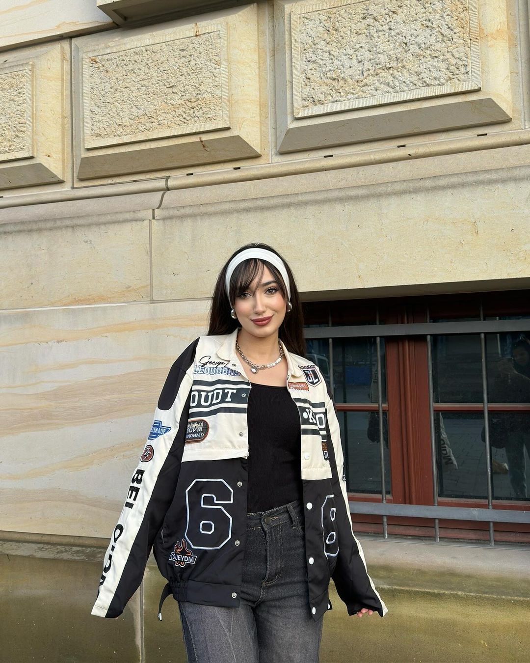 Women's Hip Hop Detachable Biker Jacket
