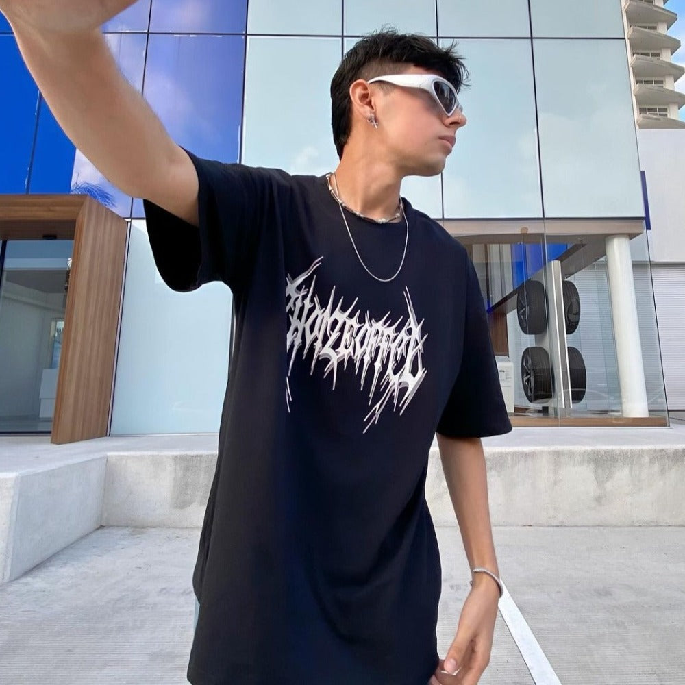 Personality Creative Letter T-shirt