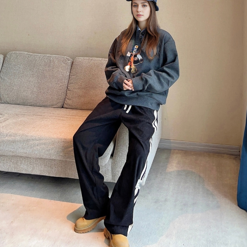 Japanese Corduroy Straight Sweatpants