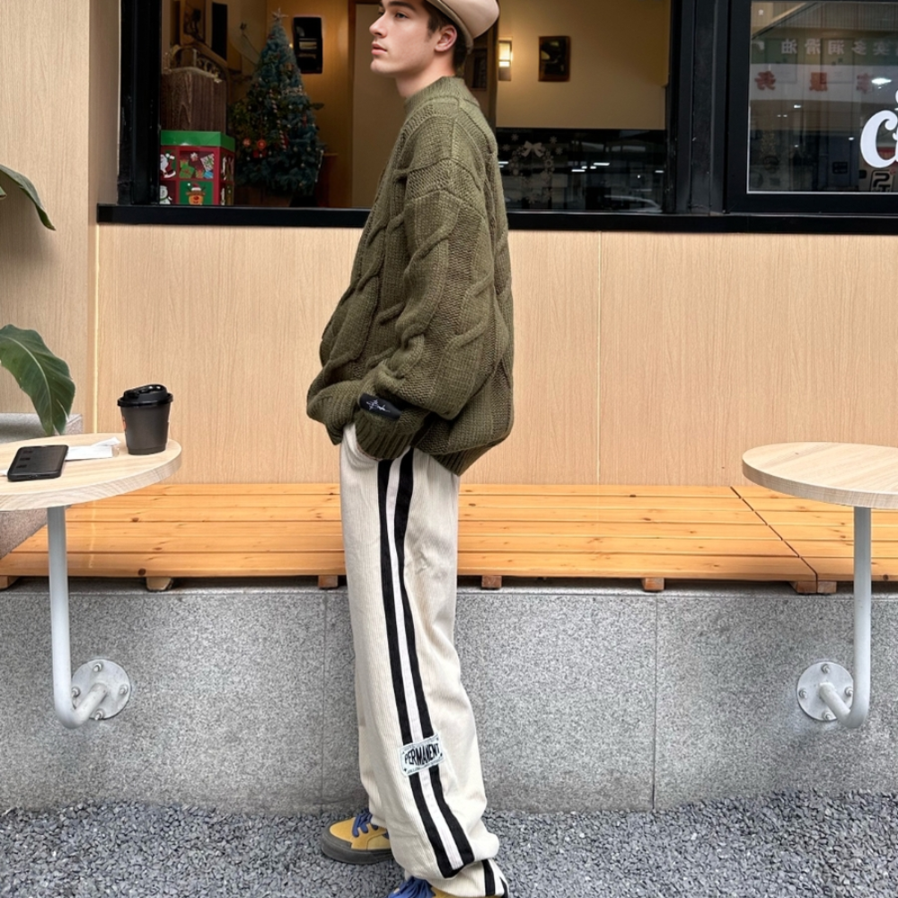 Japanese Corduroy Straight Sweatpants