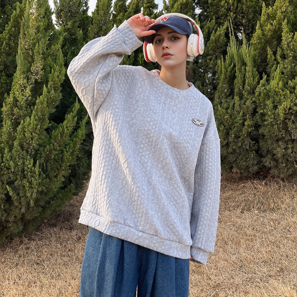 Urban Street Embossed Sweatshirt