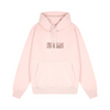 Evokyn Embroidered Cherry Blossom Patch Pink Hoodie