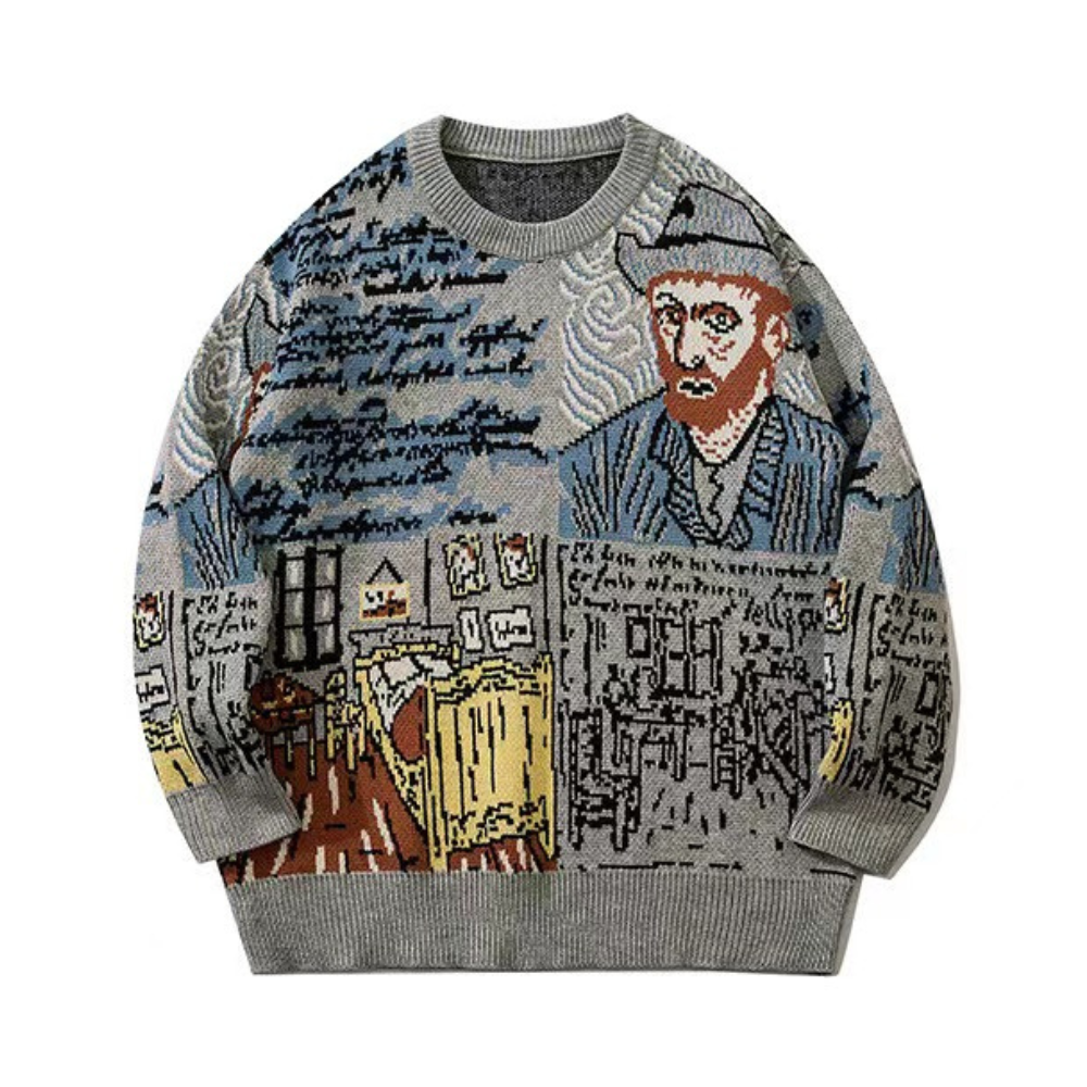 Japanese Full Graffiti Sweater