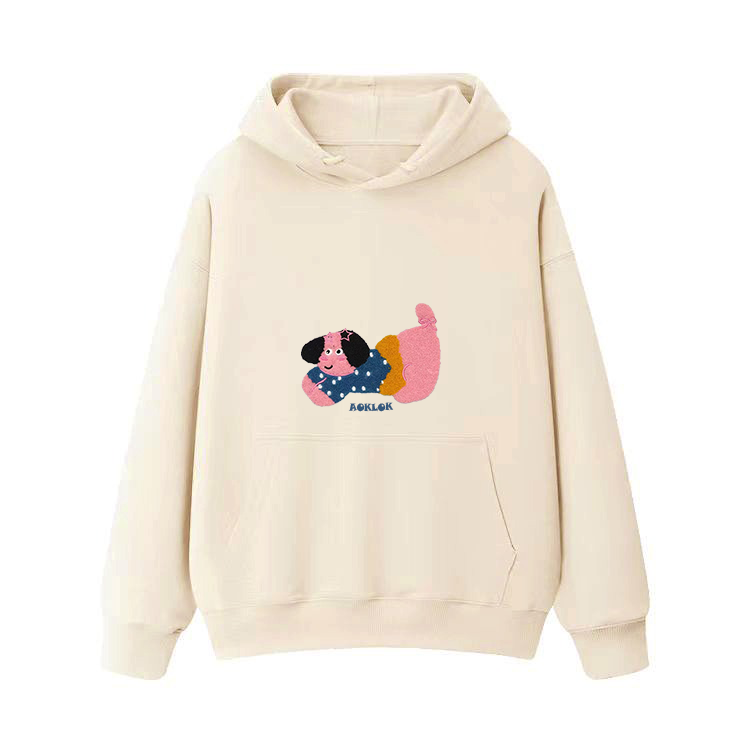 AG Embroidery Pink Ass Dog Hoodie