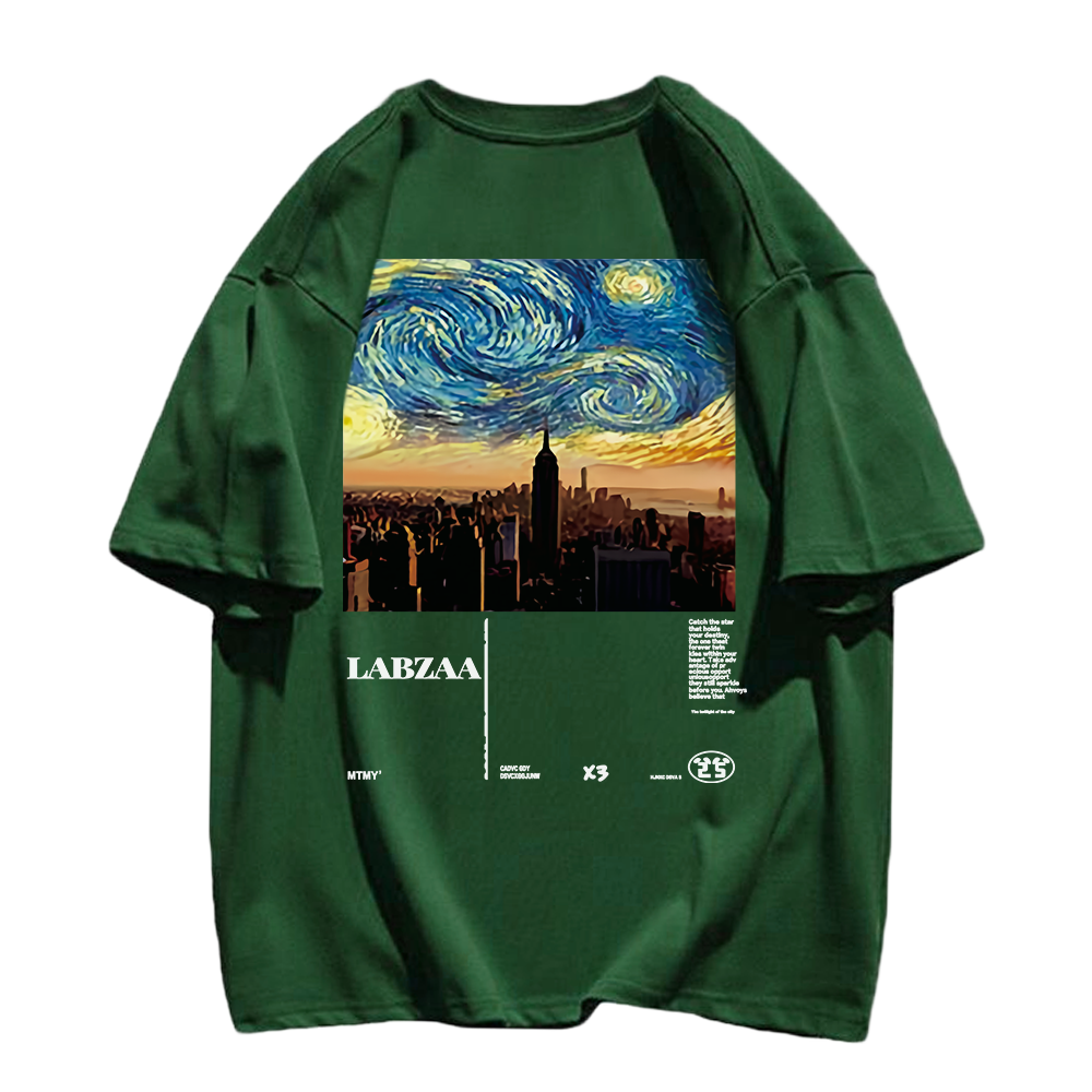 Modern Van Gogh Starry Sky T-Shirt