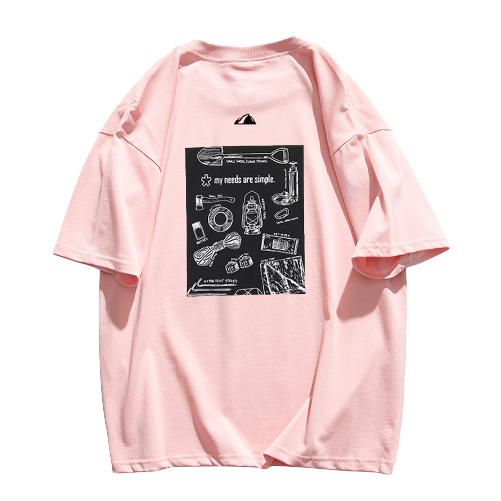 Simple Black And White T-Shirt