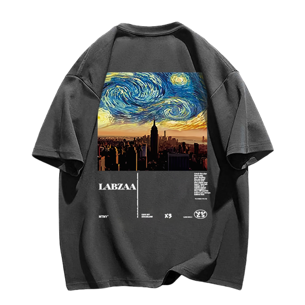 Modern Van Gogh Starry Sky T-Shirt