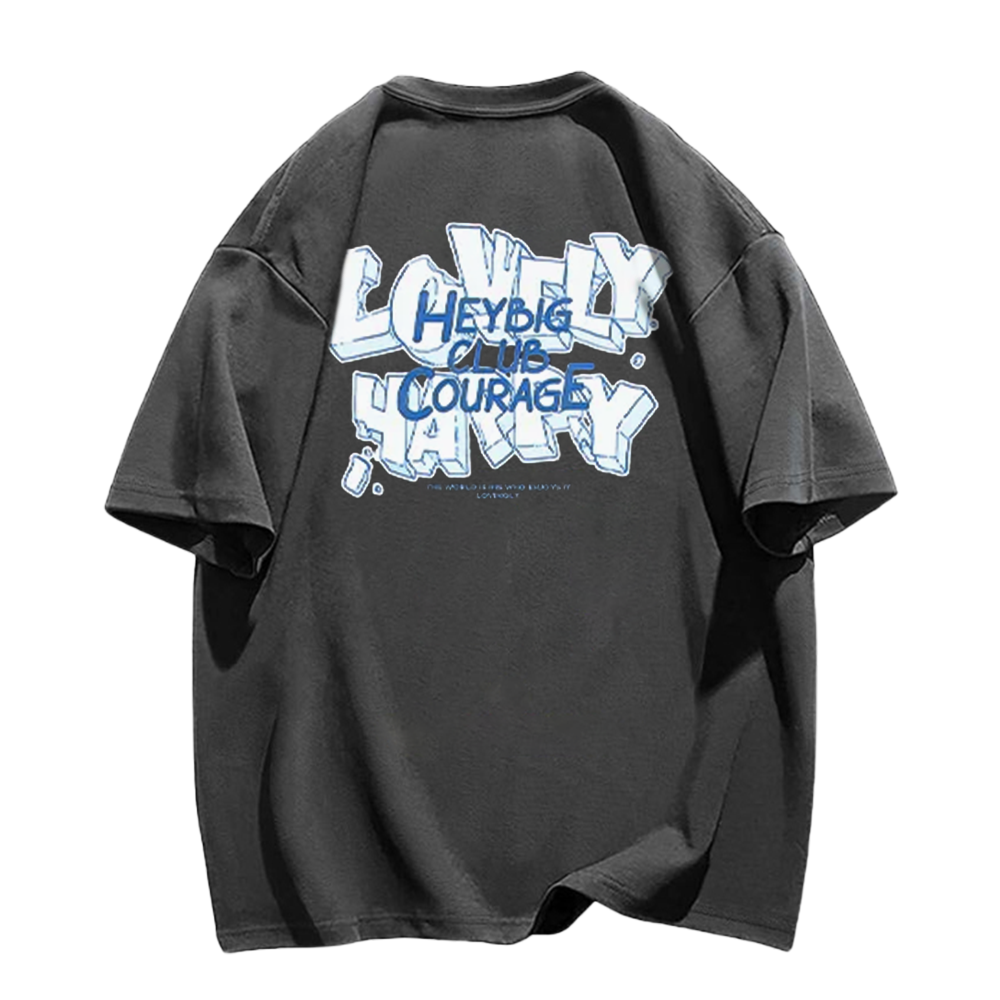3D Letters T-Shirt