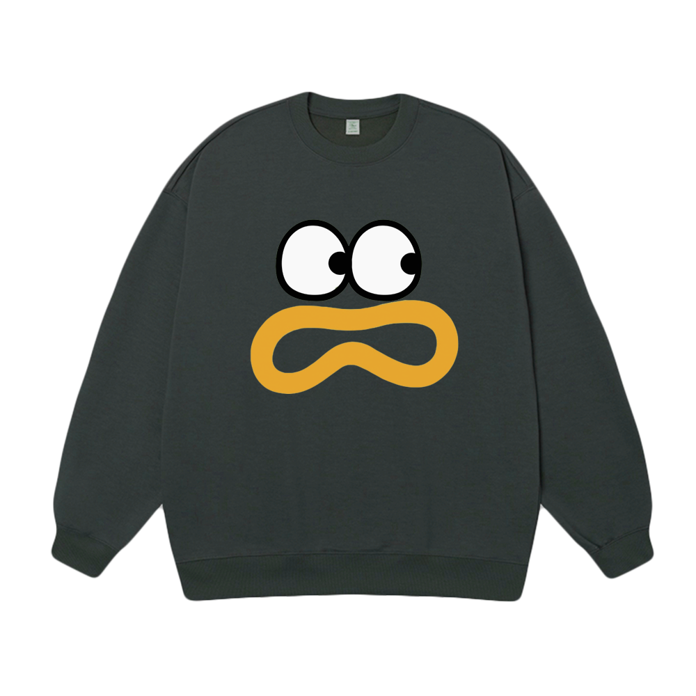 Cute Surprised Expression Sweatshirt