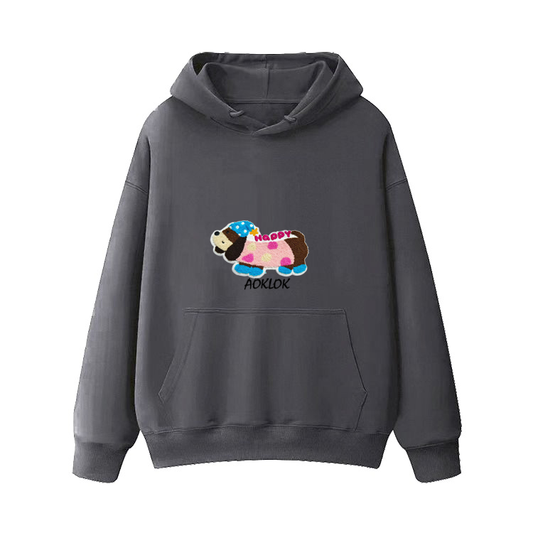 AG Embroidery Sleepwalking Dog Hoodie