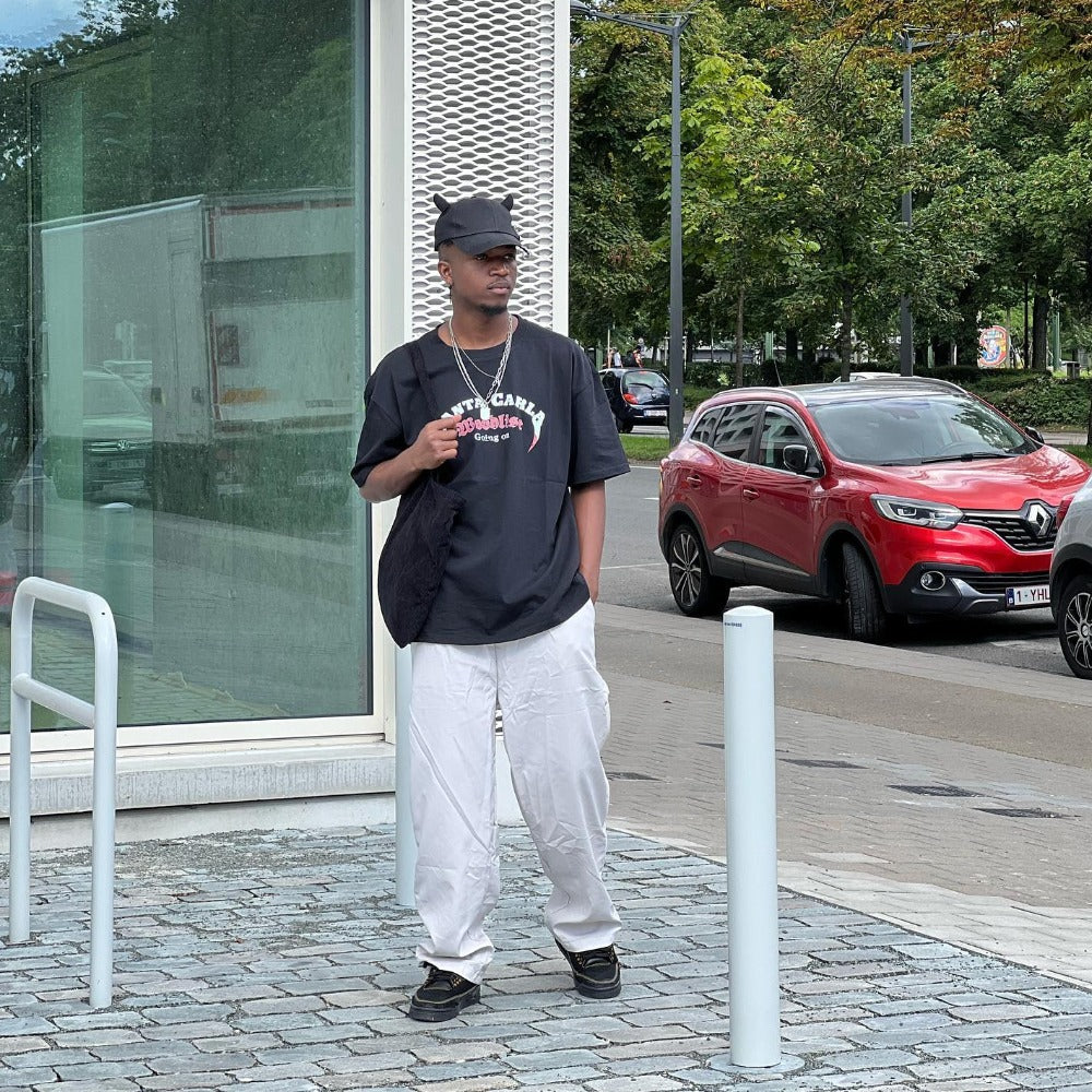 American Retro Gothic Alphabet T-Shirt