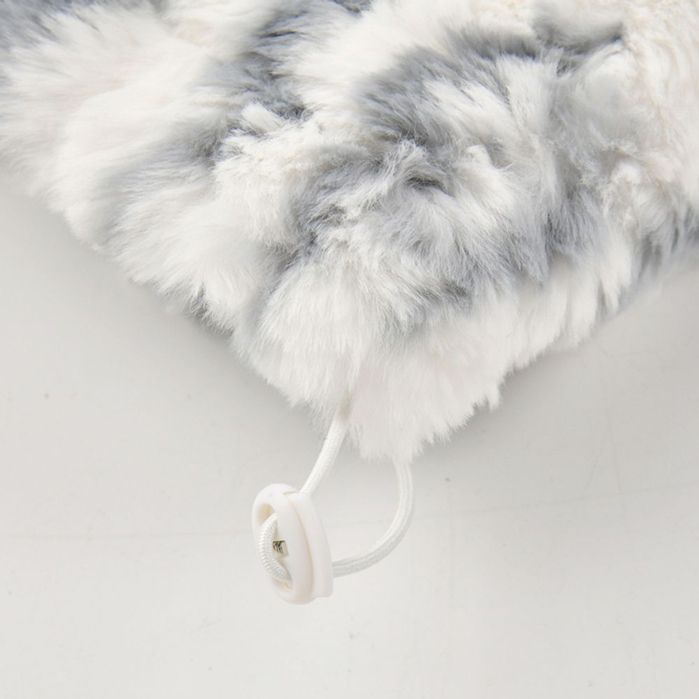 【NOW TREND】Solid Tie-Dyed Sherpa Coat