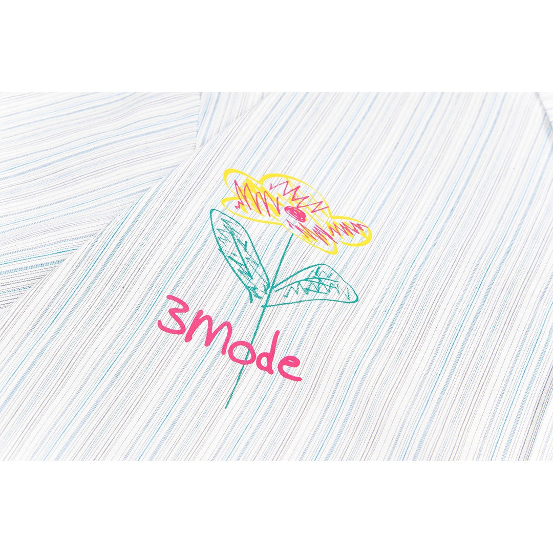 American Style Fun Design Tie Graffiti Shirt