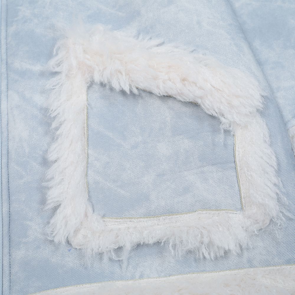 【NOW TREND】Retro Suede Fur Collar Coat
