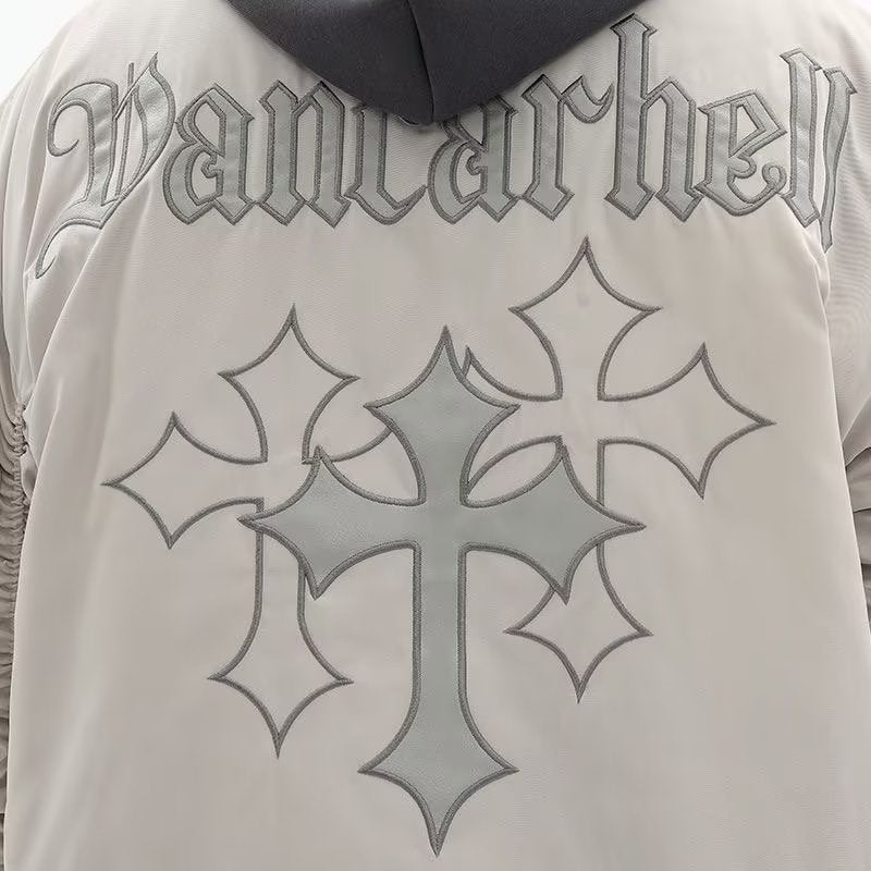 Urban Embroidery Zipper Baseball Jacket