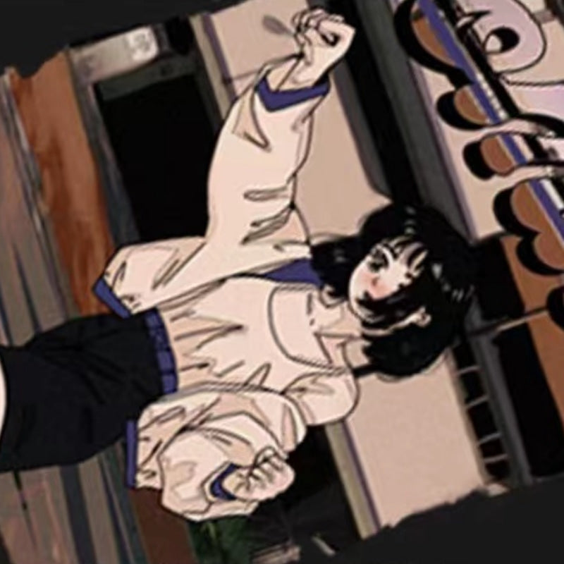 Urban ‘Japanese Girl’ Long Sleeve Shirt