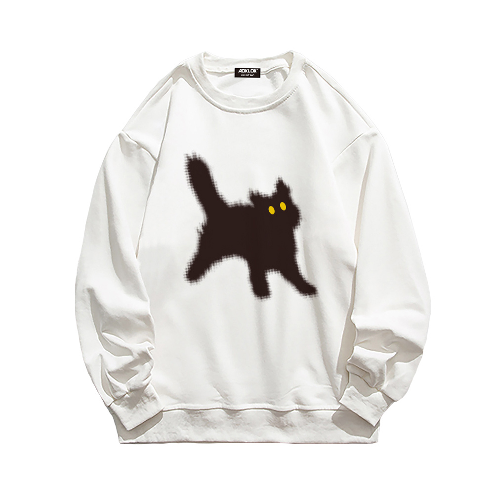 Angry Kitten Cotton Sweatshirt