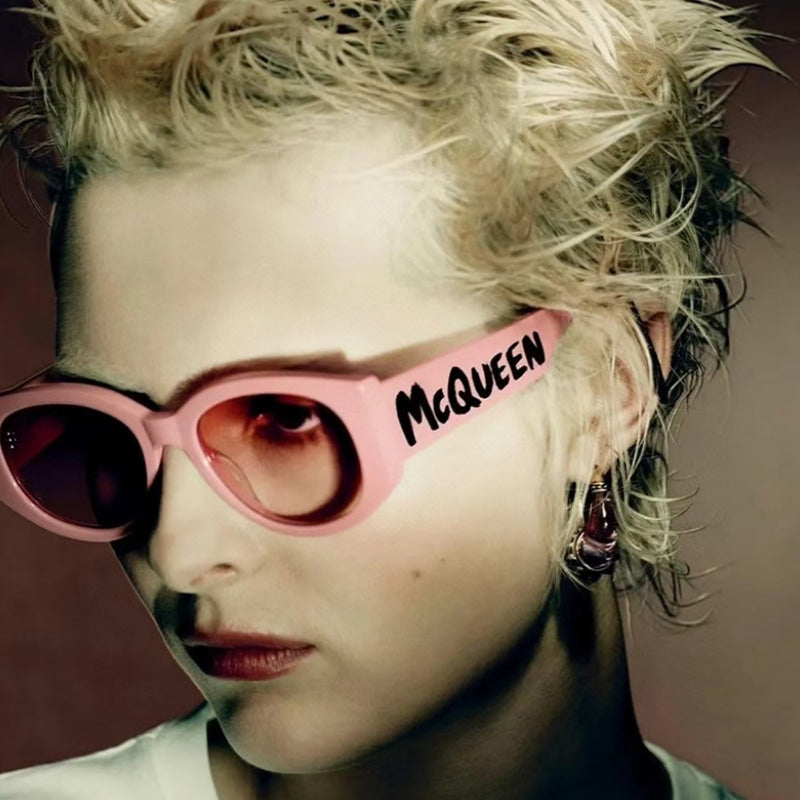 Vintage Oval Sunglasses