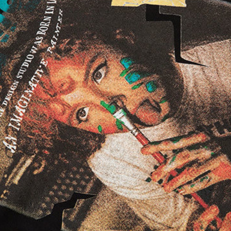 RAMPAGE Retro Print T-shirt