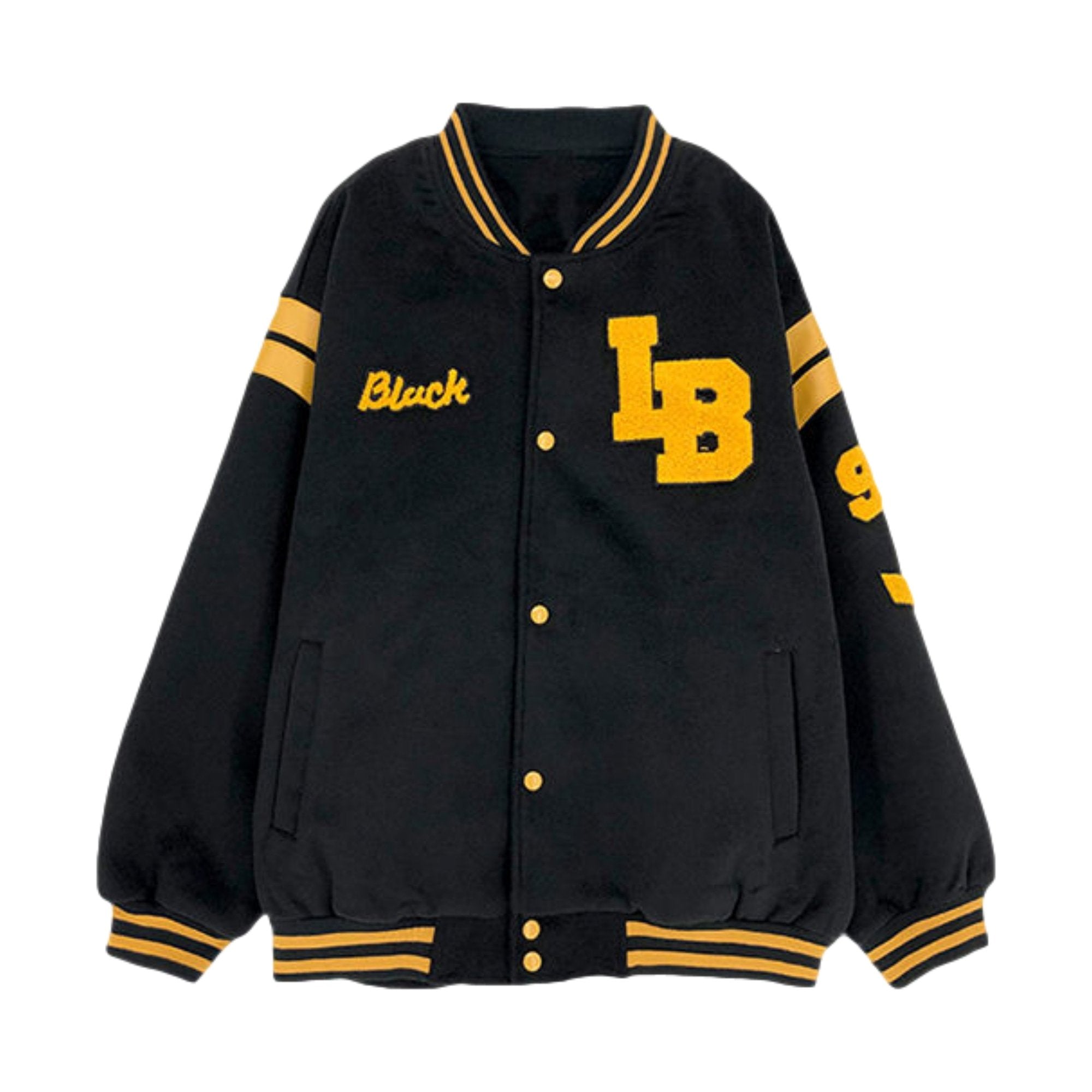 Urban Classic Letter Embroidery Baseball Jacket