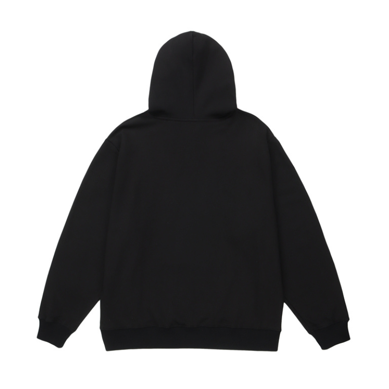 Casual Gothic Letter Printed Hoodie