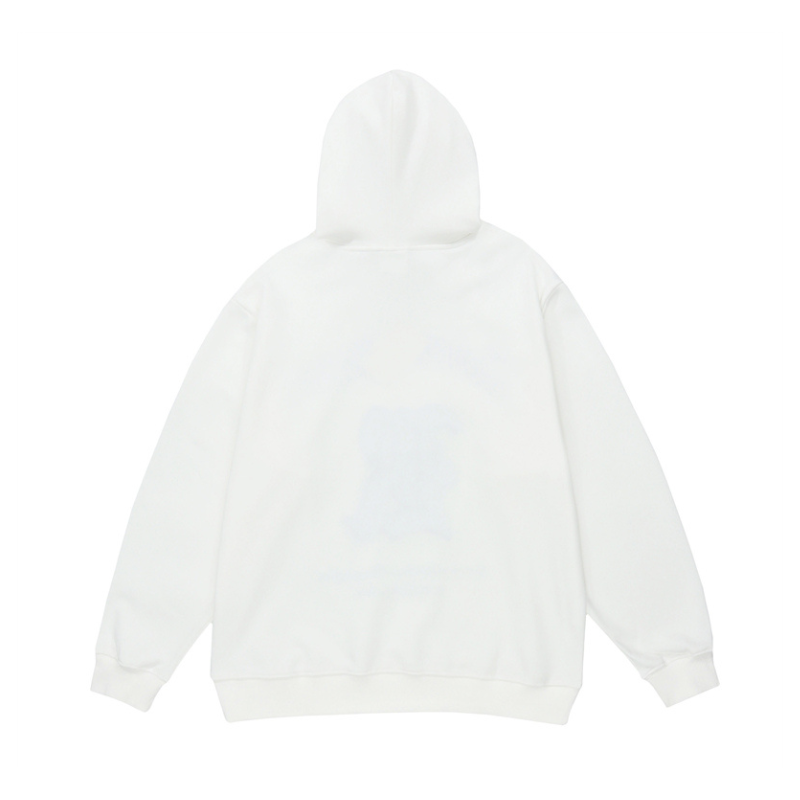 Casual Gothic Letter Printed Hoodie