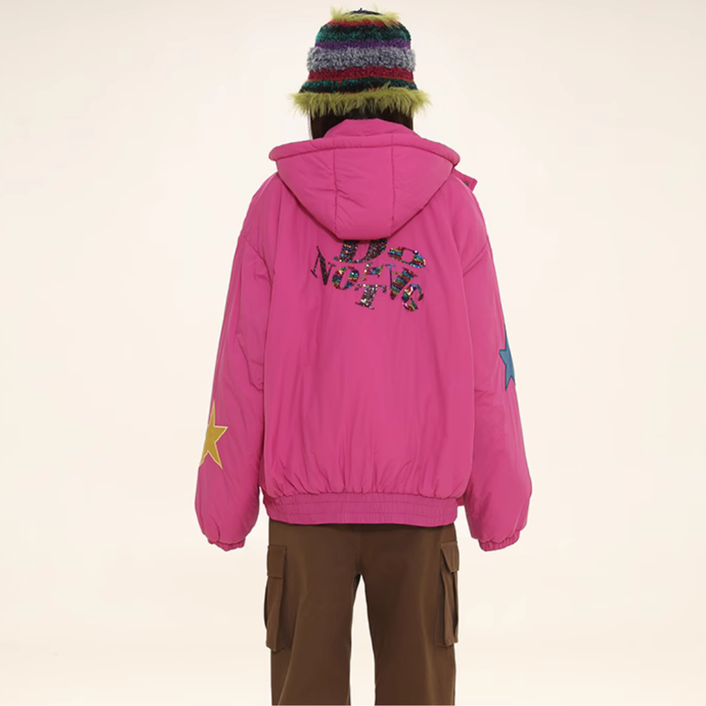 Women's American Retro Star Coat