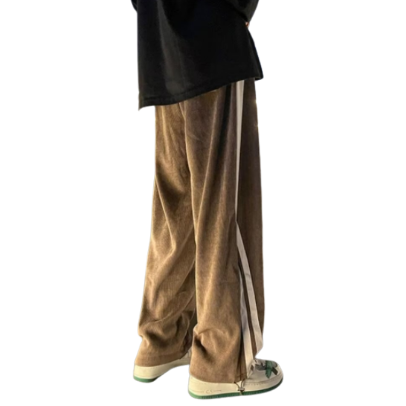 Loose Straight Corduroy Sweatpants