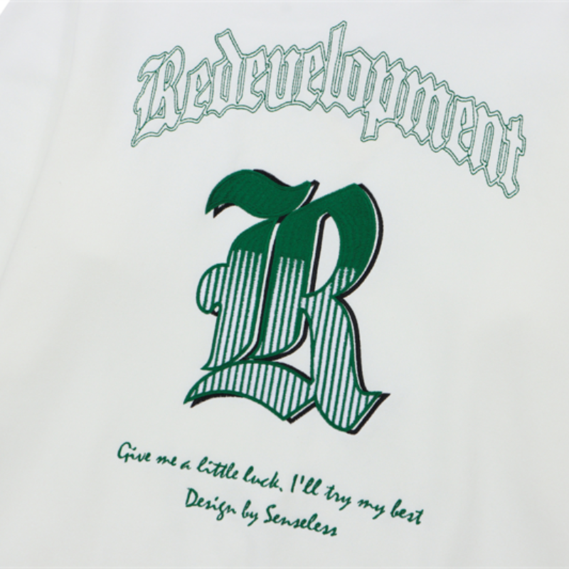 Casual Gothic Letter Printed Hoodie