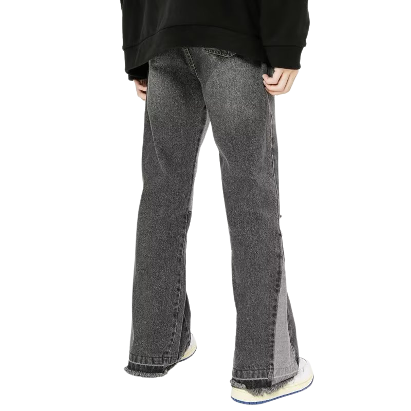 Patchwork Hole Jeans