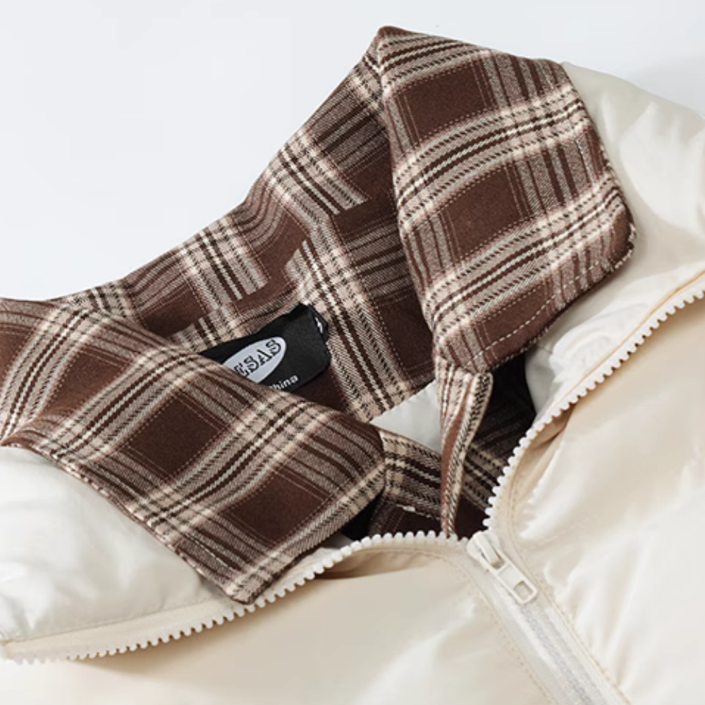 Women's Fake Two Piece Spliced Coat