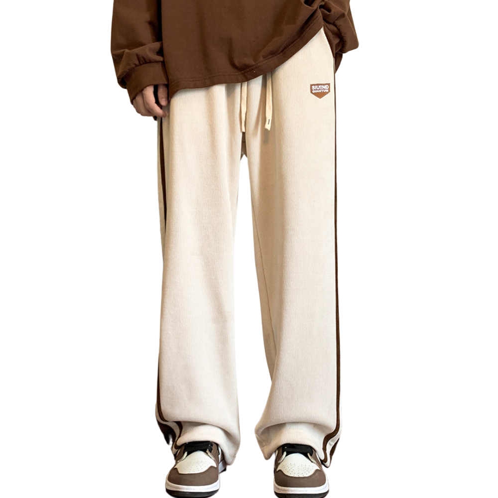 Vintage Paneled Contrast Sweatpants
