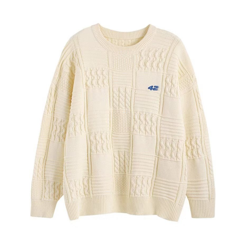 Women's Japanese Solid Color Knitted Sweater
