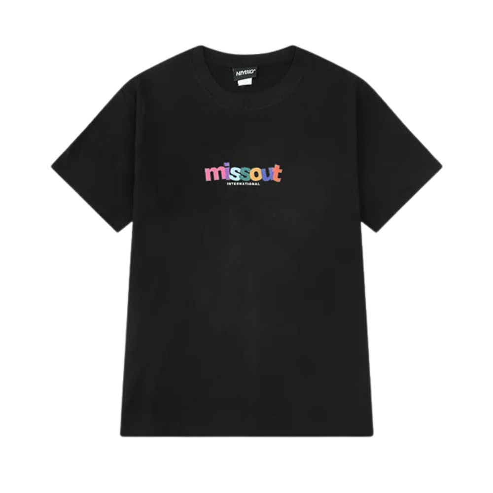 Casual Colorful Letter Print T-shirt