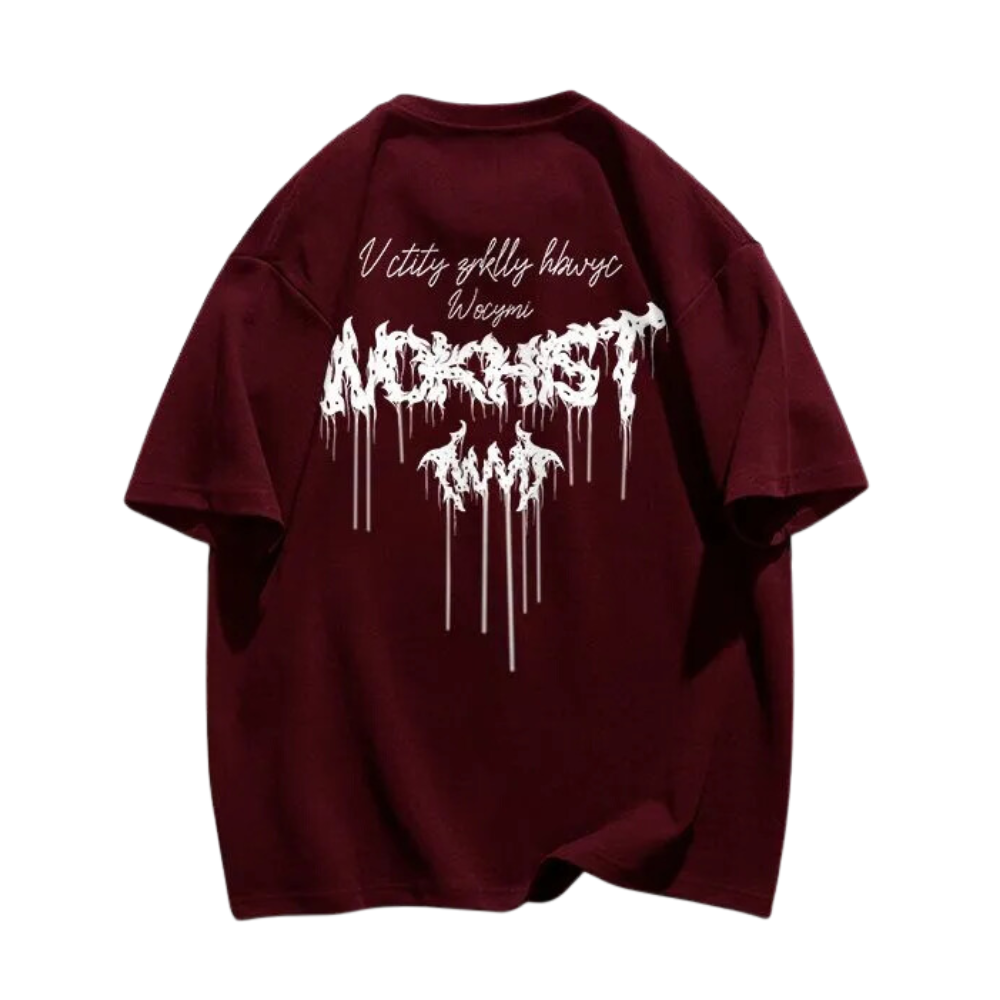 High Street Letter Print T-shirt