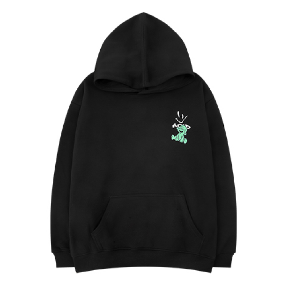 Dark Letters Baby Graphic Hoodie